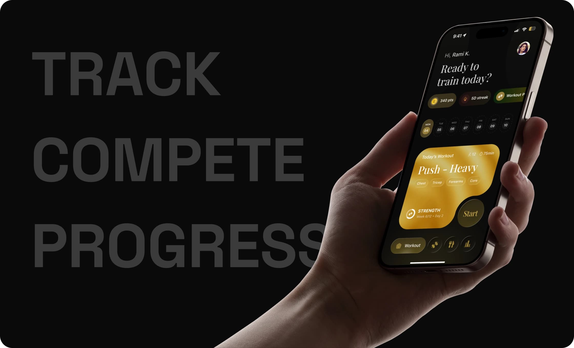 Luxury Fitness App preview